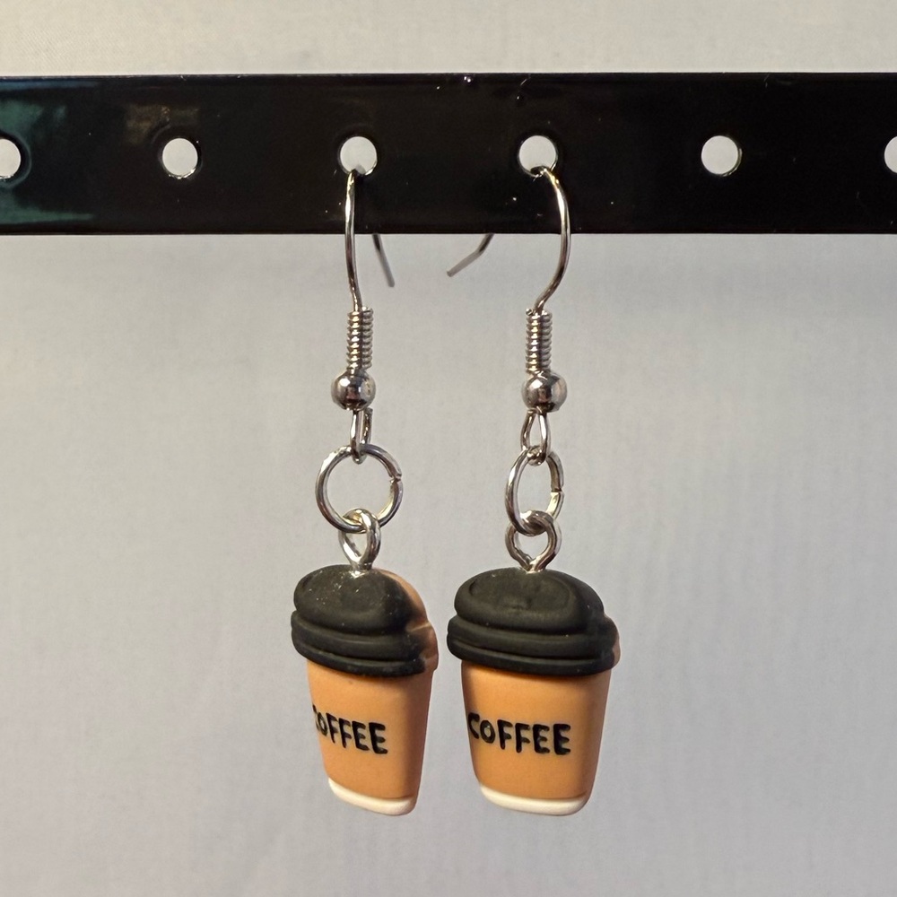 Coffee Cup Earrings